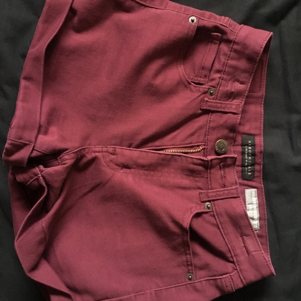 Aeropostale High-Waisted Midi Shorts